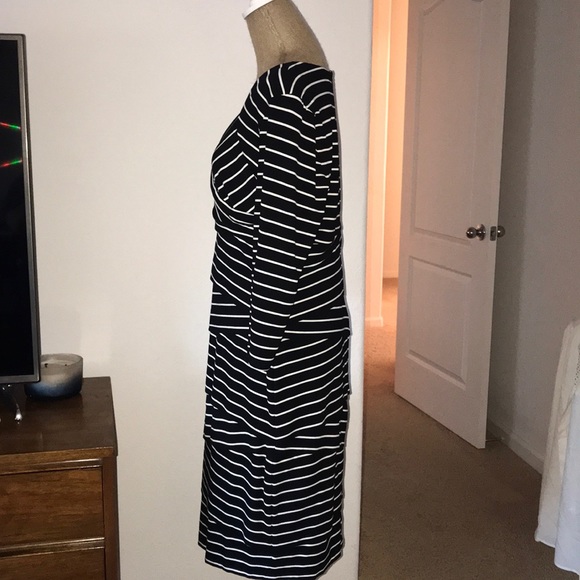 White House black market striped dress - Picture 2 of 5